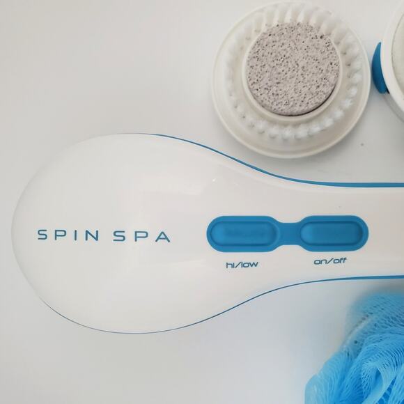 Spin Spa Body Brush With 5 Attachments ~ “As Seen On TV” New Unused - Picture 12 of 16